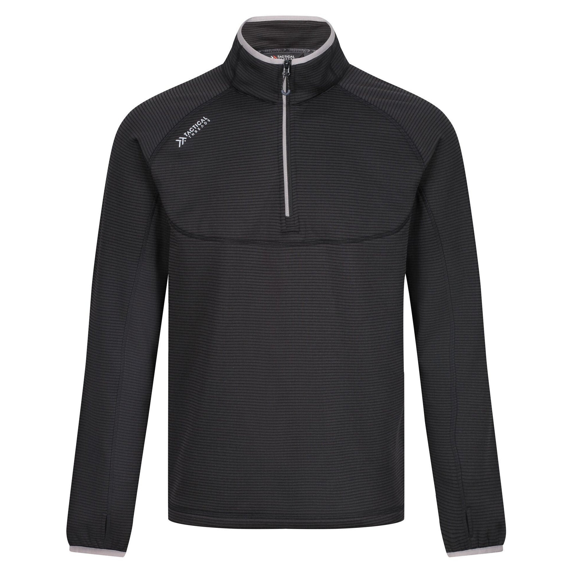 Black - Front - Regatta Professional Mens Fleece Thermal Base Layers