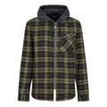 Dark Khaki - Front - Regatta Professional Mens Checked Jacket