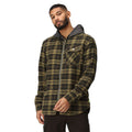 Dark Khaki - Side - Regatta Professional Mens Checked Jacket