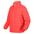 Neon Peach - Lifestyle - Regatta Childrens-Kids Hillpack Quilted Insulated Jacket