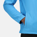 French Blue-Navy - Close up - Regatta Mens Eco Ablaze Soft Shell Jacket