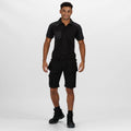 Black - Back - Regatta Mens Tactical Incursion Cargo Shorts