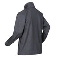 Grey Marl Marl - Close up - Regatta Mens Cera V Wind Resistant Soft Shell Jacket