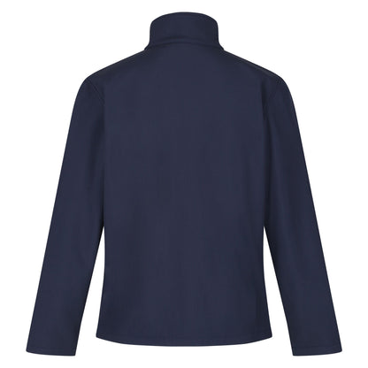 Navy - Back - Regatta Mens Cera V Wind Resistant Soft Shell Jacket
