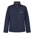 Black Marl - Close up - Regatta Mens Cera V Wind Resistant Soft Shell Jacket