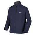 Black - Back - Regatta Mens Cera V Wind Resistant Soft Shell Jacket