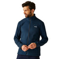 Navy Marl-Moonlight Denim - Lifestyle - Regatta Mens Cera V Wind Resistant Soft Shell Jacket