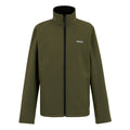 Olive Night - Front - Regatta Mens Cera V Wind Resistant Soft Shell Jacket