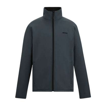 Dark Storm - Front - Regatta Mens Cera V Wind Resistant Soft Shell Jacket