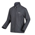 Seal Grey Marl - Close up - Regatta Mens Cera V Wind Resistant Soft Shell Jacket
