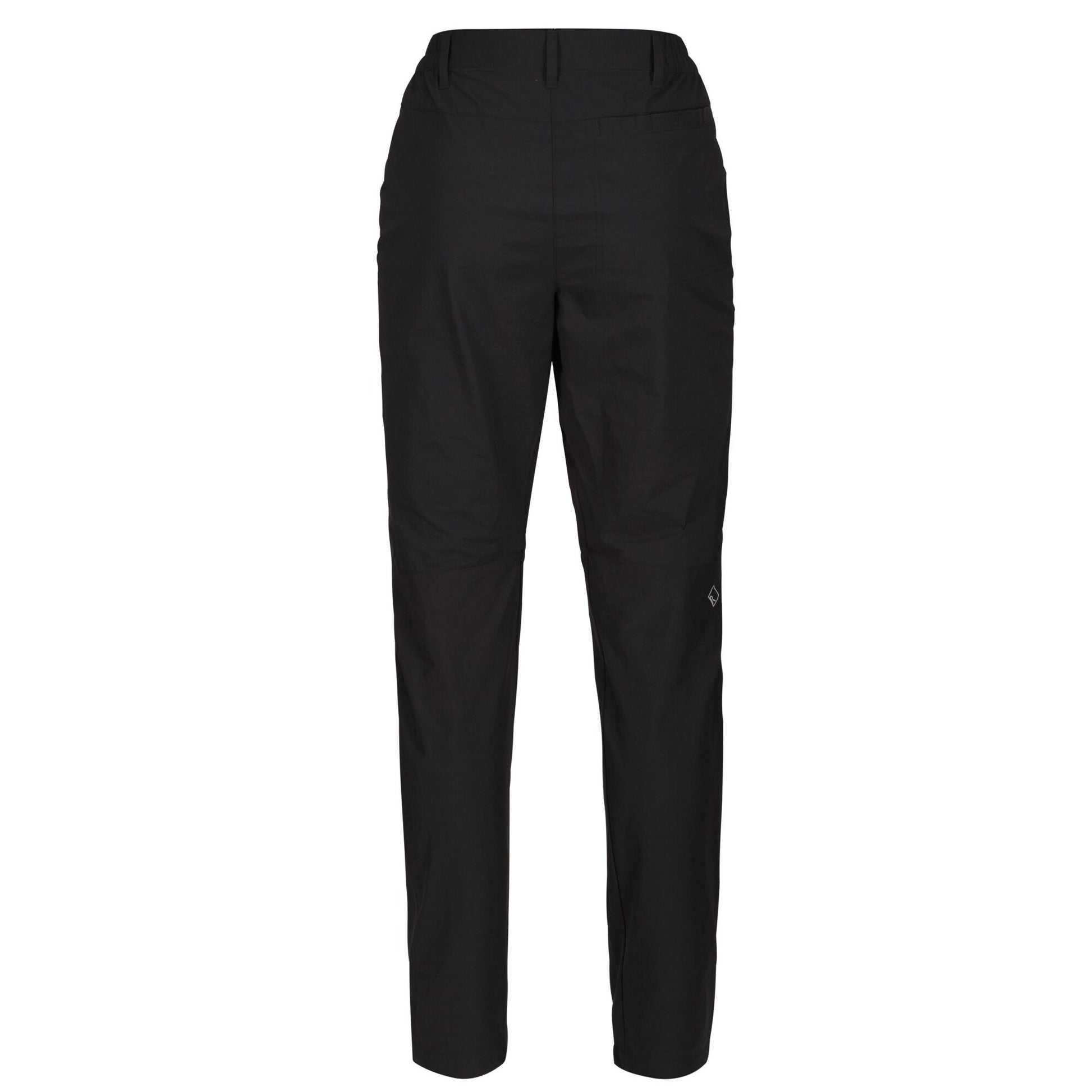 Black - Back - Regatta Womens-Ladies Highton Stretch Hiking Trousers