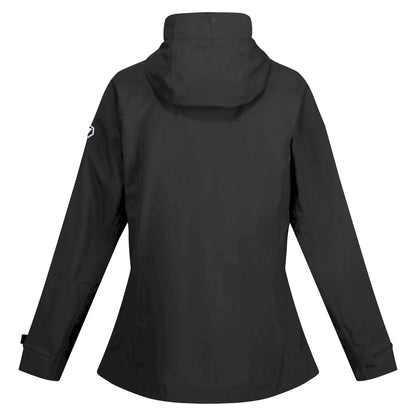 Black - Back - Regatta Womens-Ladies Britedale Waterproof Jacket