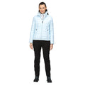 Ice Blue - Back - Regatta Womens-Ladies Keava Rochelle Humes Quilted Insulated Jacket