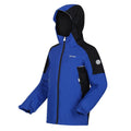 Surf Spray-Black - Side - Regatta Childrens-Kids Hurdle IV Insulated Waterproof Jacket