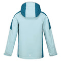 Sea Haze-Gulfstream - Back - Regatta Childrens-Kids Hurdle IV Insulated Waterproof Jacket