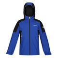 Surf Spray-Black - Front - Regatta Childrens-Kids Hurdle IV Insulated Waterproof Jacket