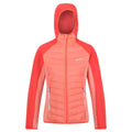 Fusion Coral-Neon Peach - Front - Regatta Womens-Ladies Andreson VI Insulated Jacket