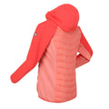 Fusion Coral-Neon Peach - Side - Regatta Womens-Ladies Andreson VI Insulated Jacket