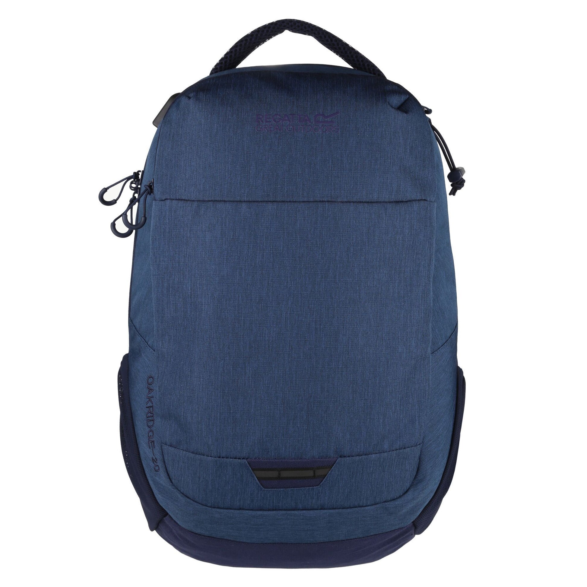 Navy-Dark Denim - Front - Regatta Unisex Adult Oakridge 20L Backpack