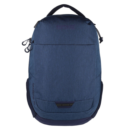 Navy-Dark Denim - Front - Regatta Unisex Adult Oakridge 20L Backpack