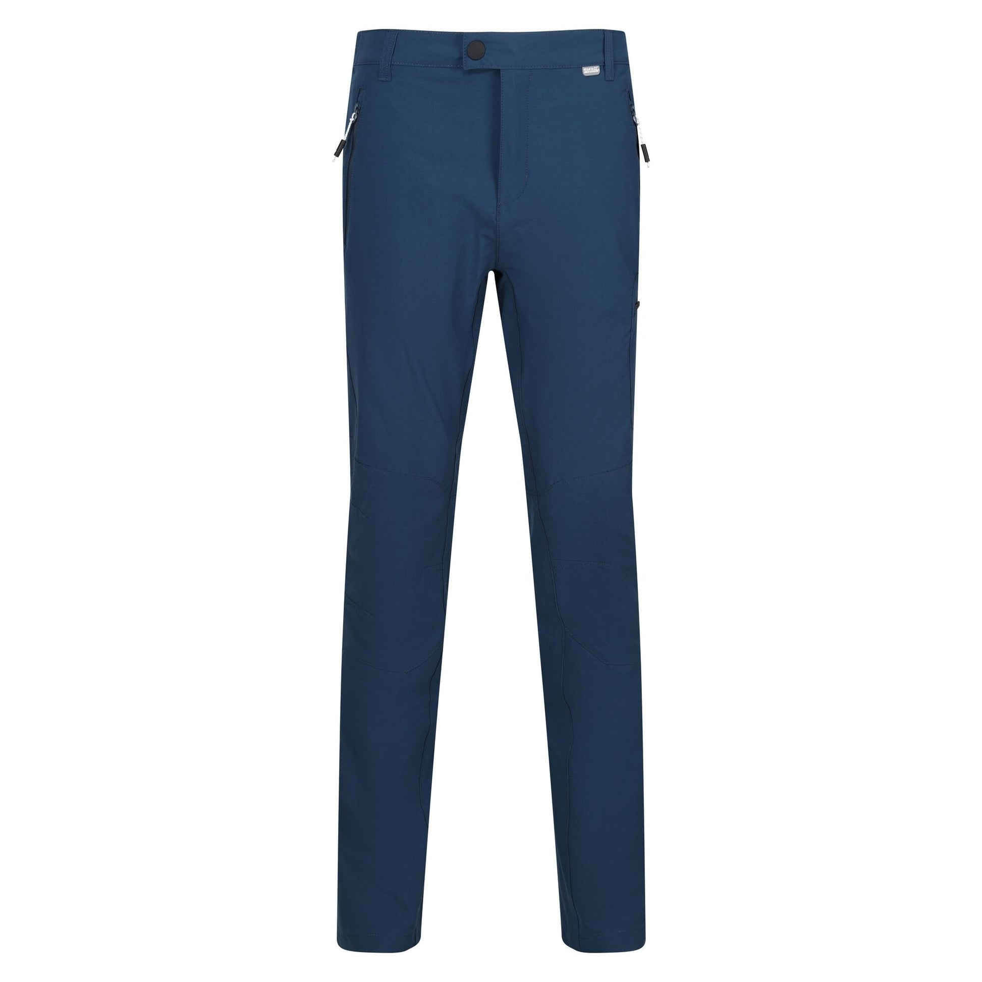 Navy - Front - Regatta Mens Highton Walking Trousers