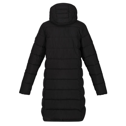 Black - Lifestyle - Regatta Womens-Ladies Pandia Insulated Parka