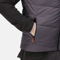 Iron-Black - Pack Shot - Regatta Professional Mens Insulated Body Warmer