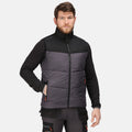 Iron-Black - Back - Regatta Professional Mens Insulated Body Warmer