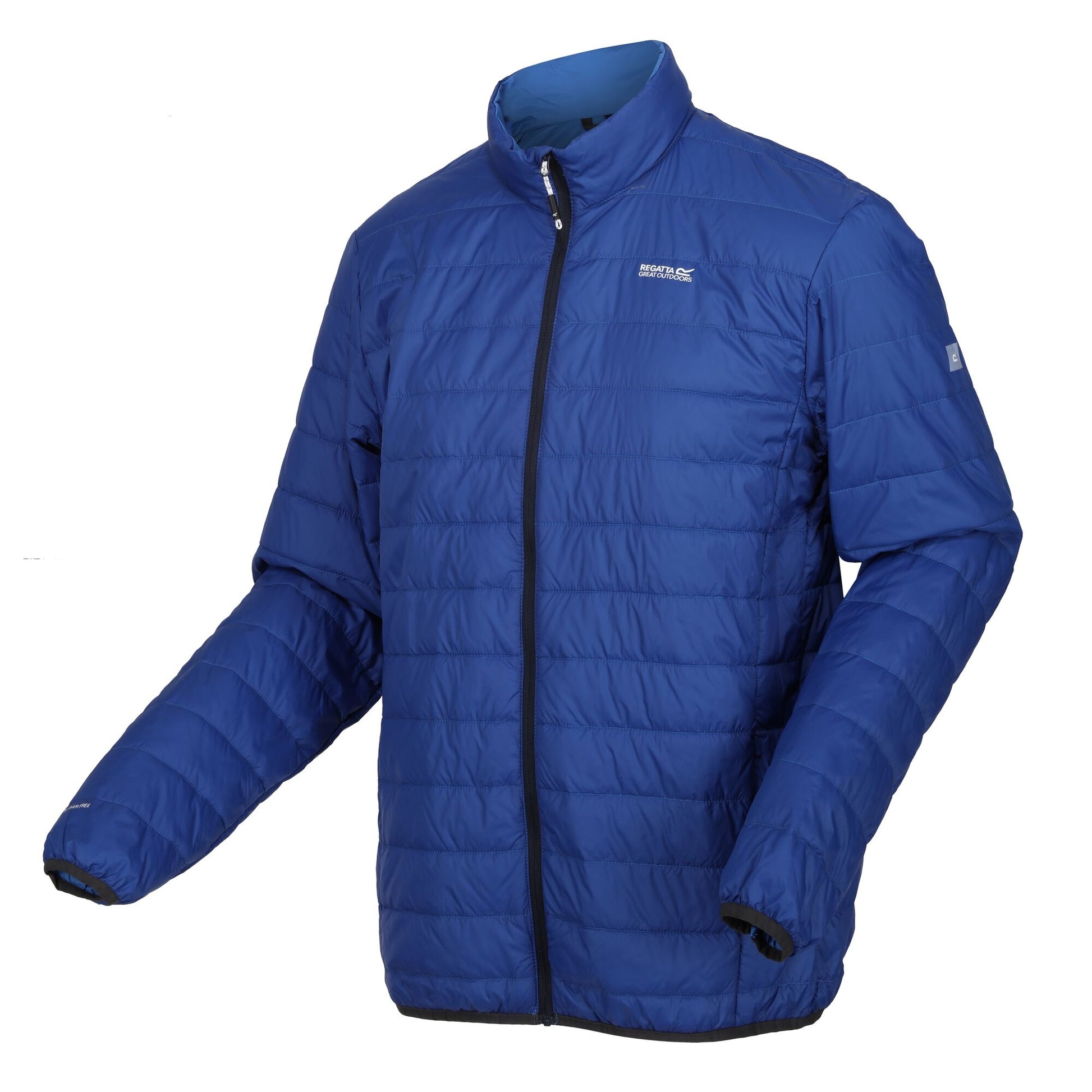 New Royal-Strong Blue - Side - Regatta Mens Hillpack Quilted Insulated Jacket