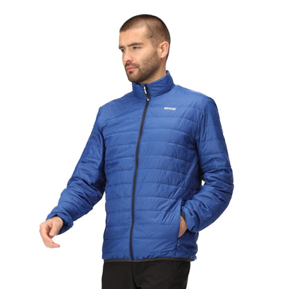 New Royal-Strong Blue - Lifestyle - Regatta Mens Hillpack Quilted Insulated Jacket