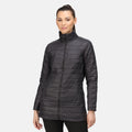 Ash - Back - Regatta Womens-Ladies Denbury II 3-In-1 Waterproof Jacket