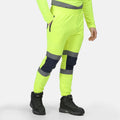 Yellow-Navy - Lifestyle - Regatta Professional Mens Hi-Vis Bottoms