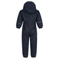 Navy - Back - Regatta Childrens-Kids Splash-it Puddle Suit