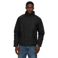 Black-Ash - Side - Regatta Mens Eco Dover Waterproof Insulated Jacket