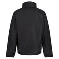 Black-Ash - Close up - Regatta Mens Eco Dover Waterproof Insulated Jacket