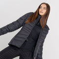 Black - Close up - Dare 2B Womens-Ladies Glamorize II Embellished Ski Jacket