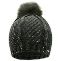 Black - Front - Dare 2B Womens-Ladies Remind Beanie