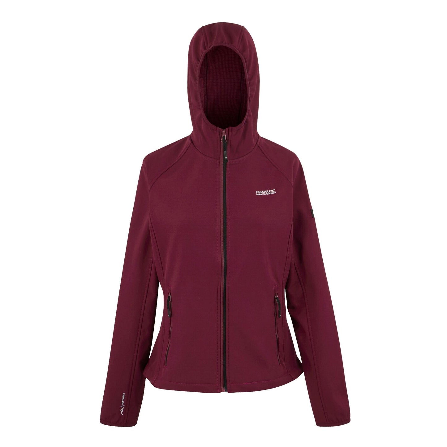 Dark Pimento - Front - Regatta Womens-Ladies Soft Shell Jacket