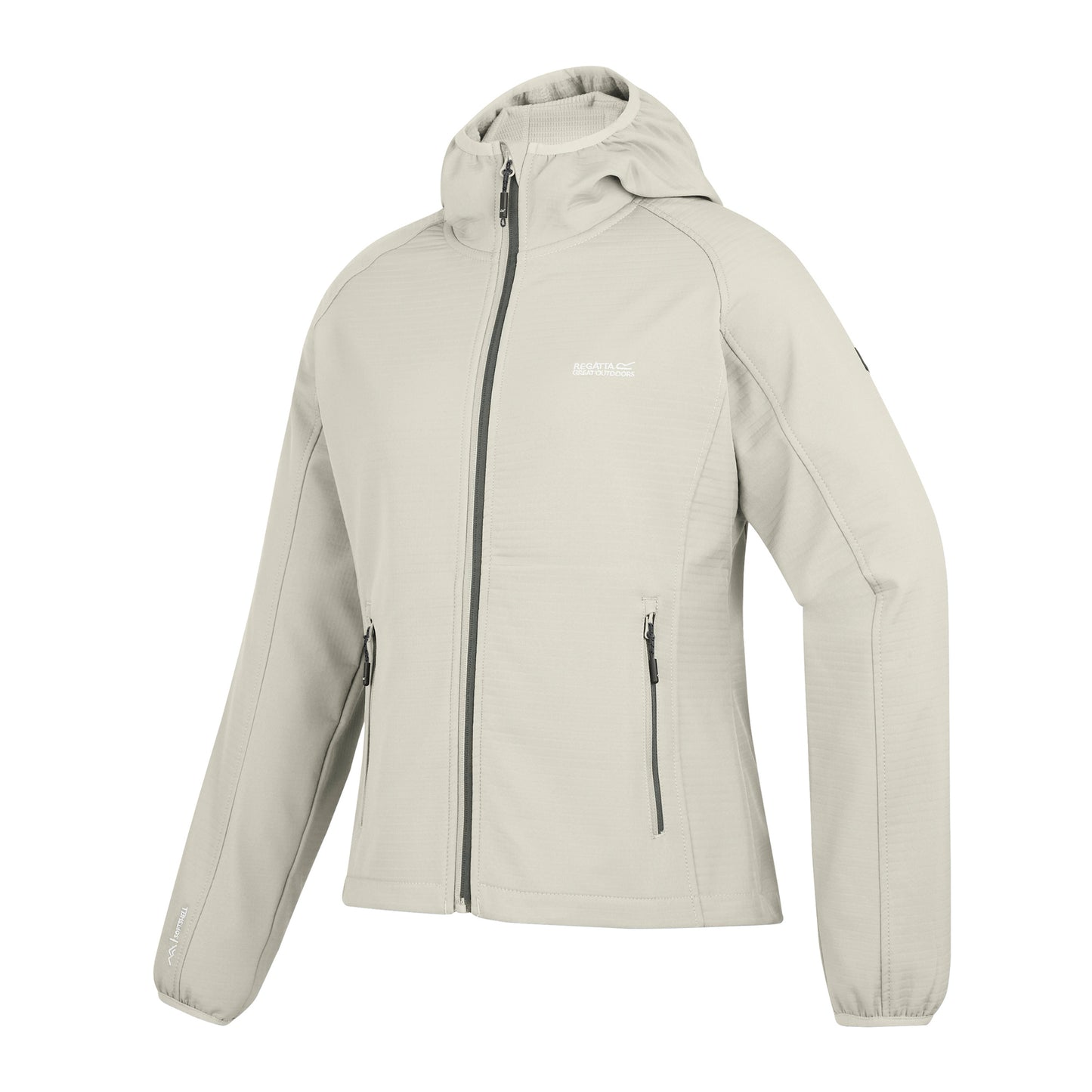 Gray Dawn - Side - Regatta Womens-Ladies Soft Shell Jacket