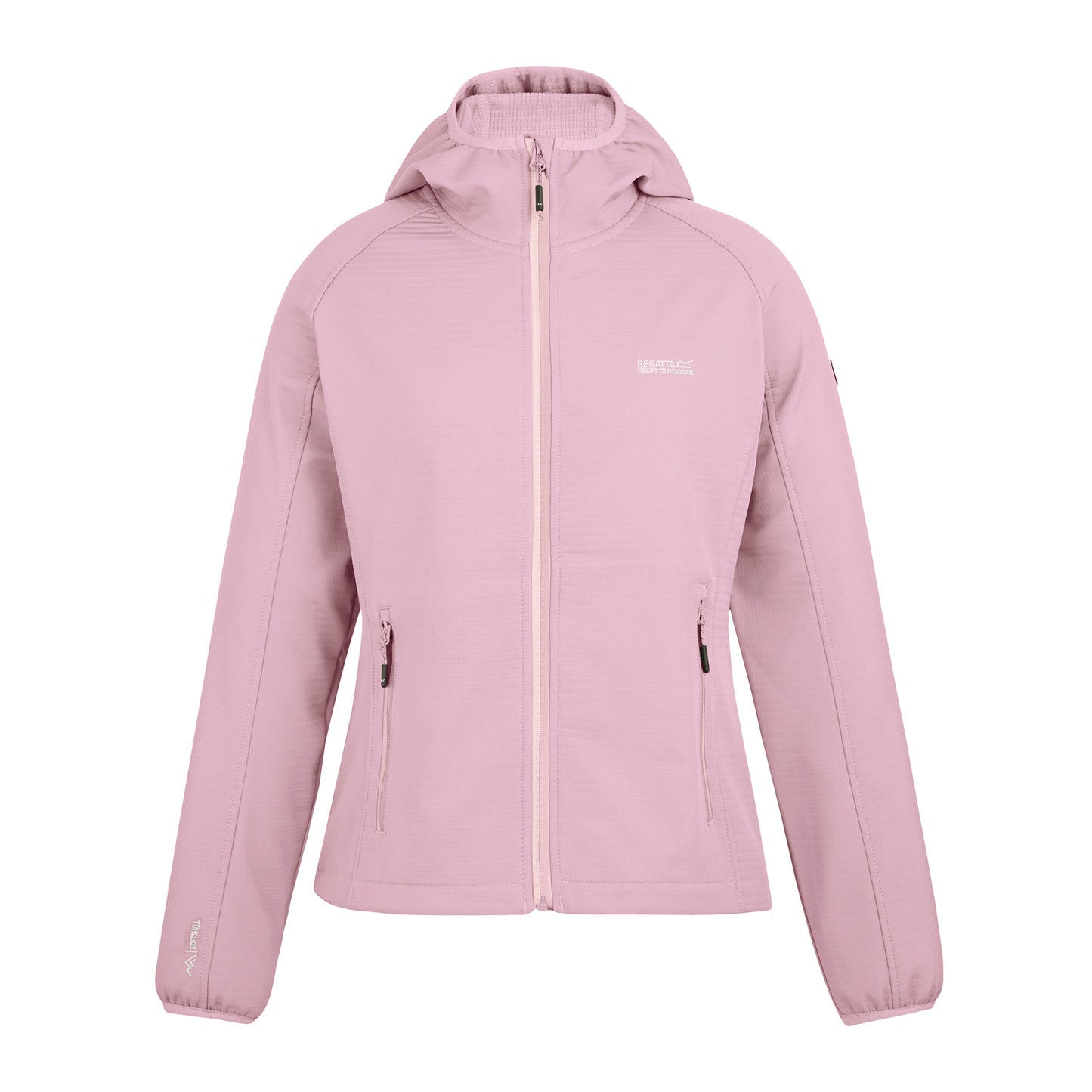 Powder Lilac - Front - Regatta Womens-Ladies Soft Shell Jacket