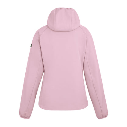 Powder Lilac - Back - Regatta Womens-Ladies Soft Shell Jacket