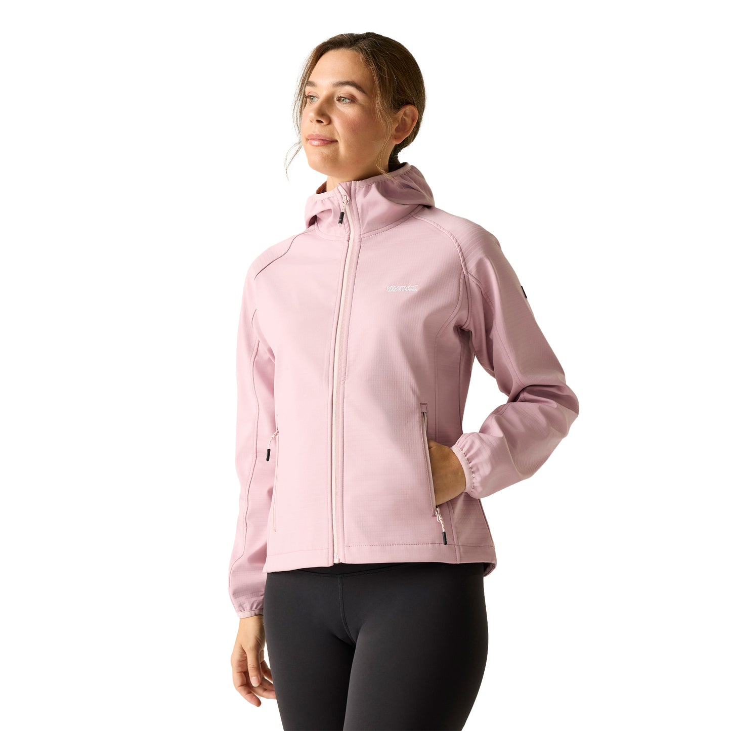 Powder Lilac - Lifestyle - Regatta Womens-Ladies Soft Shell Jacket