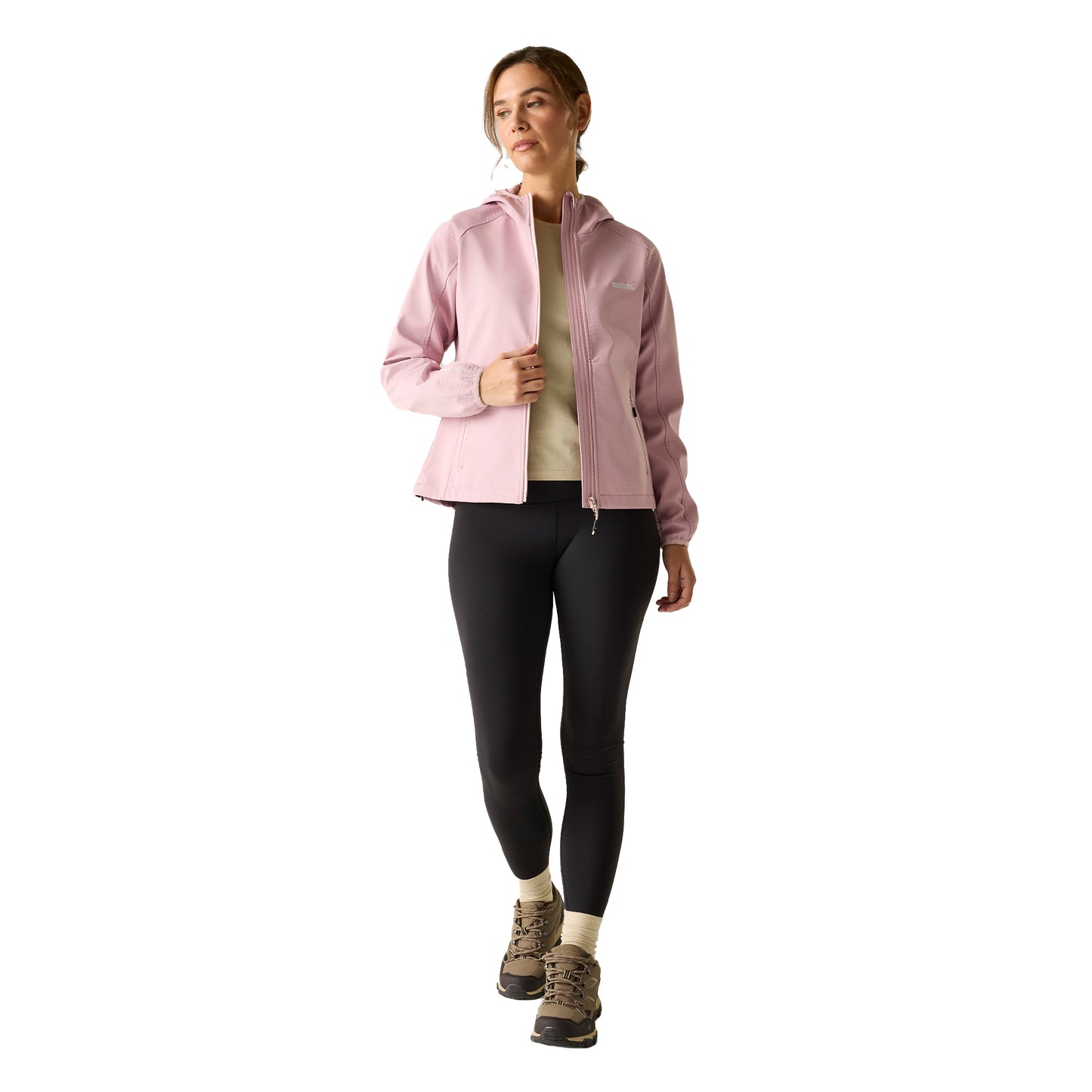 Powder Lilac - Pack Shot - Regatta Womens-Ladies Soft Shell Jacket