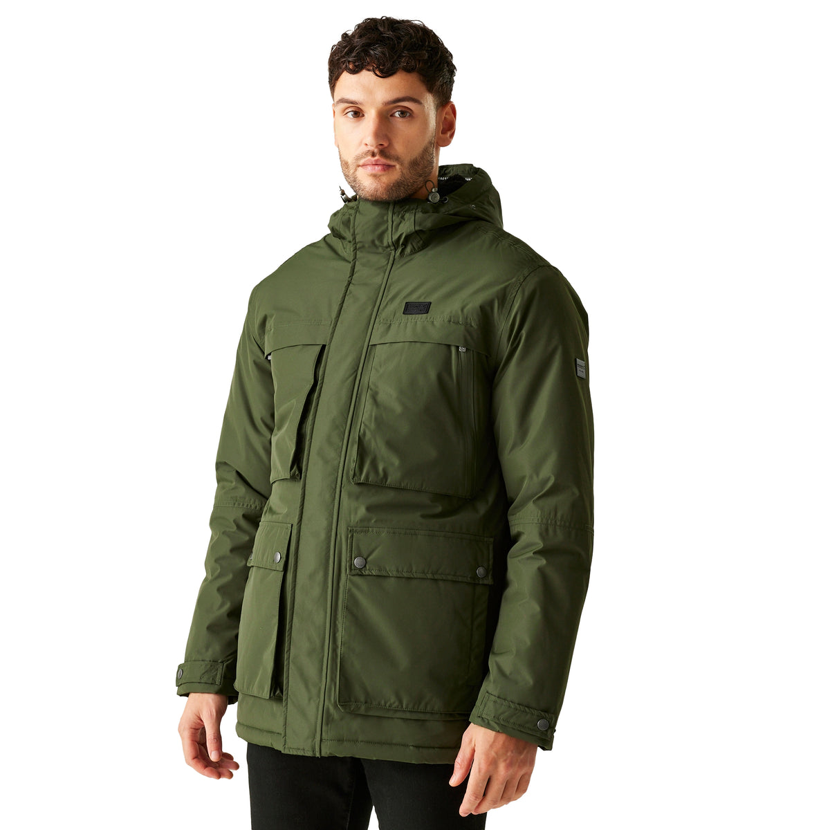 Dark Khaki - Lifestyle - Regatta Mens Volter Waterproof Insulated Parka