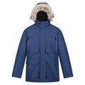 Admiral Blue - Side - Regatta Mens Volter Waterproof Insulated Parka