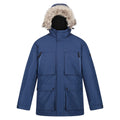 Admiral Blue - Front - Regatta Mens Volter Waterproof Insulated Parka