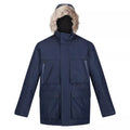 Navy - Front - Regatta Mens Volter Waterproof Insulated Parka