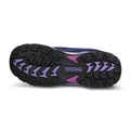 Midnight-Lilac Bloom - Close up - Regatta Womens-Ladies Tebay Waterproof Suede Walking Shoes