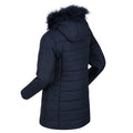 Navy - Close up - Regatta Childrens-Kids Fabrizia Insulated Jacket