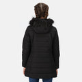 Black - Side - Regatta Childrens-Kids Fabrizia Insulated Jacket